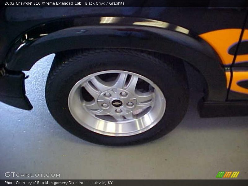 Black Onyx / Graphite 2003 Chevrolet S10 Xtreme Extended Cab