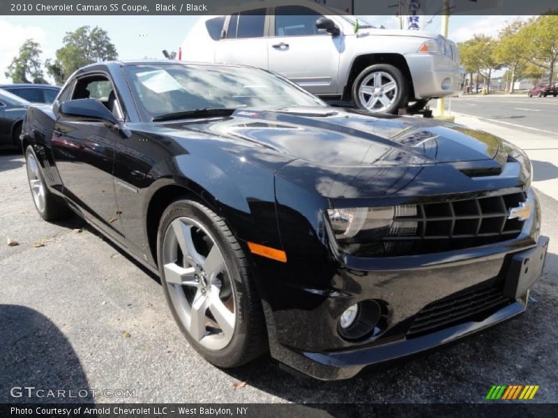 Black / Black 2010 Chevrolet Camaro SS Coupe