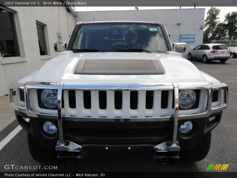 Birch White / Ebony Black 2007 Hummer H3 X