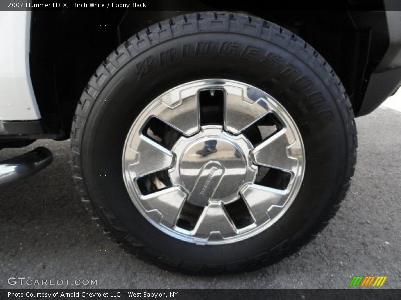 Birch White / Ebony Black 2007 Hummer H3 X