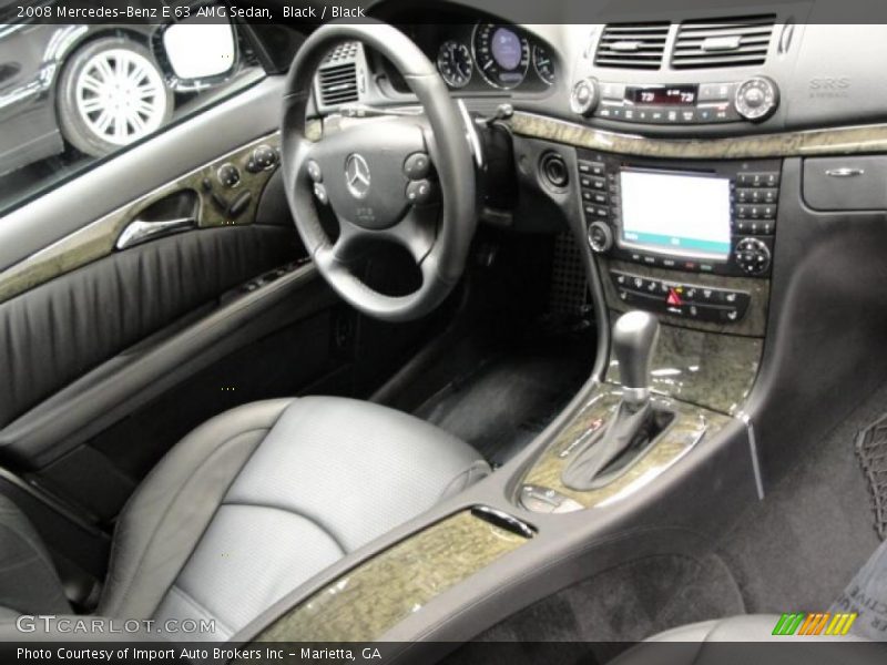 Black / Black 2008 Mercedes-Benz E 63 AMG Sedan