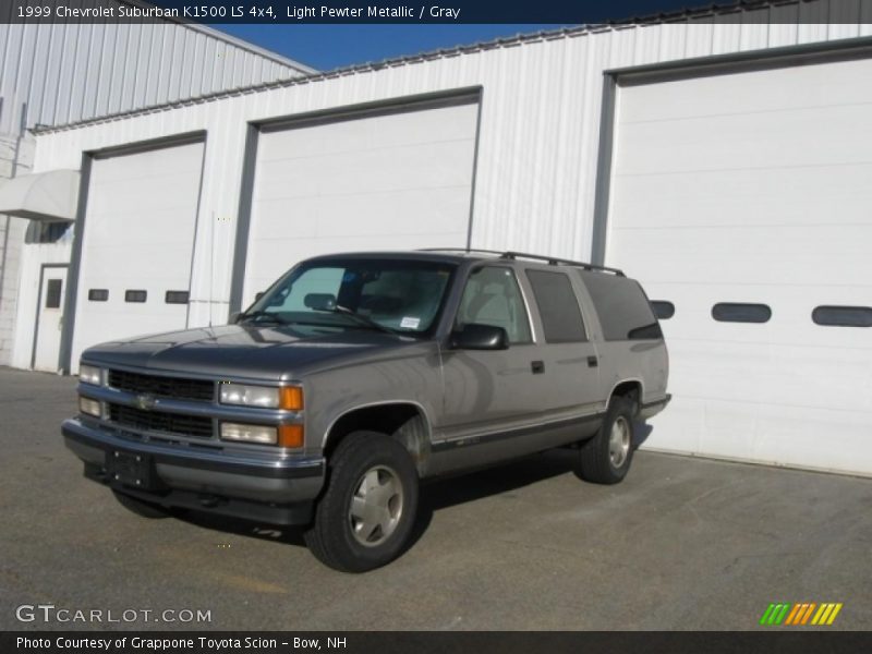 Light Pewter Metallic / Gray 1999 Chevrolet Suburban K1500 LS 4x4