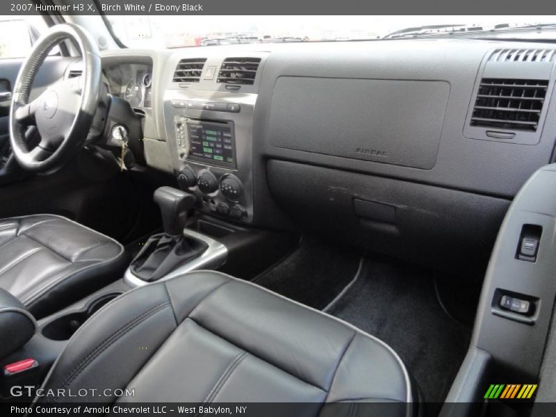 Birch White / Ebony Black 2007 Hummer H3 X
