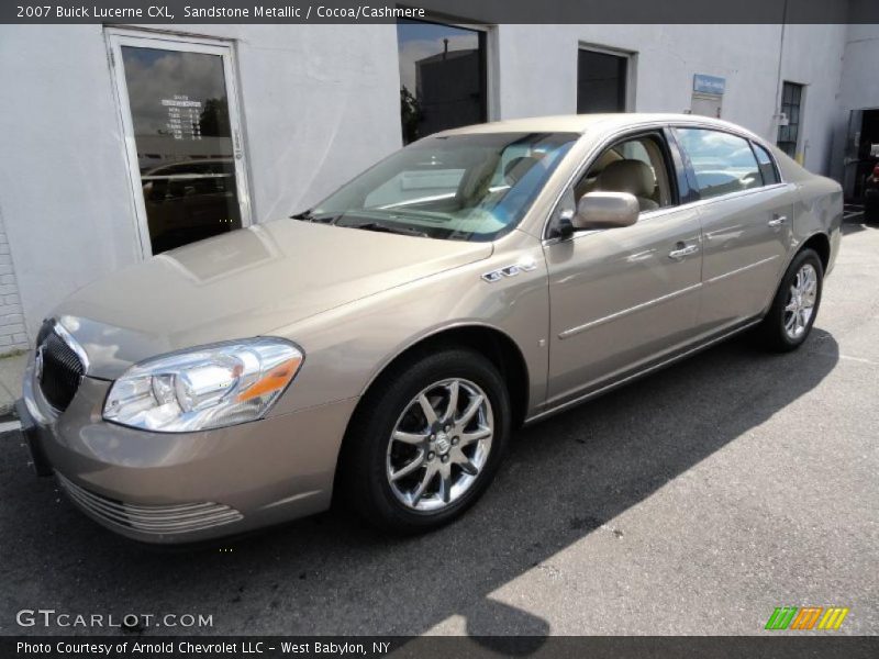 Sandstone Metallic / Cocoa/Cashmere 2007 Buick Lucerne CXL