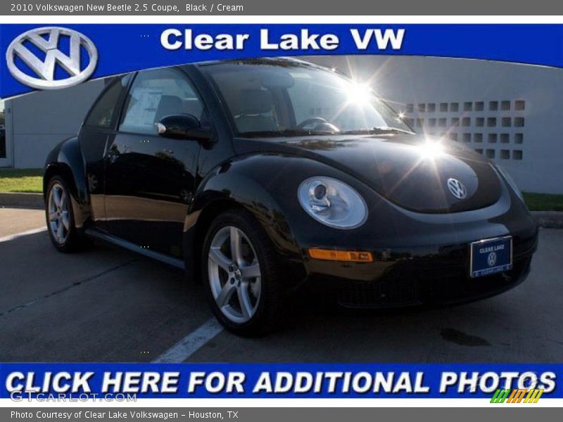 Black / Cream 2010 Volkswagen New Beetle 2.5 Coupe