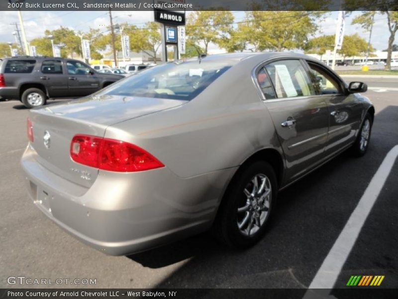 Sandstone Metallic / Cocoa/Cashmere 2007 Buick Lucerne CXL