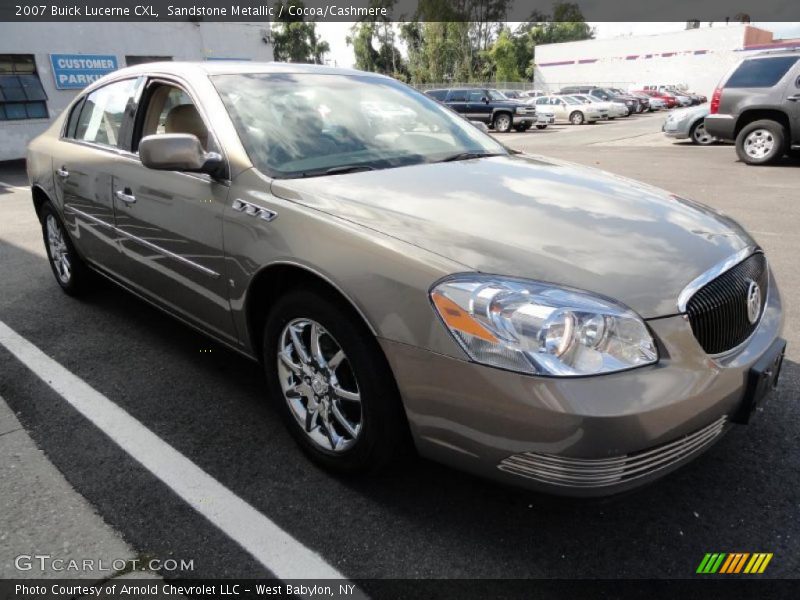 Sandstone Metallic / Cocoa/Cashmere 2007 Buick Lucerne CXL