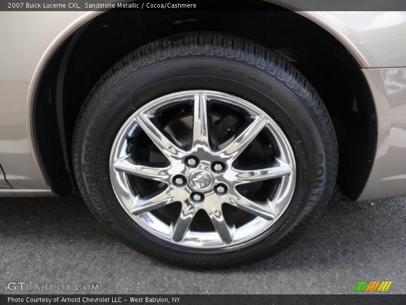 Sandstone Metallic / Cocoa/Cashmere 2007 Buick Lucerne CXL
