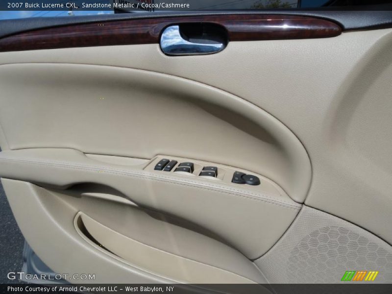 Sandstone Metallic / Cocoa/Cashmere 2007 Buick Lucerne CXL