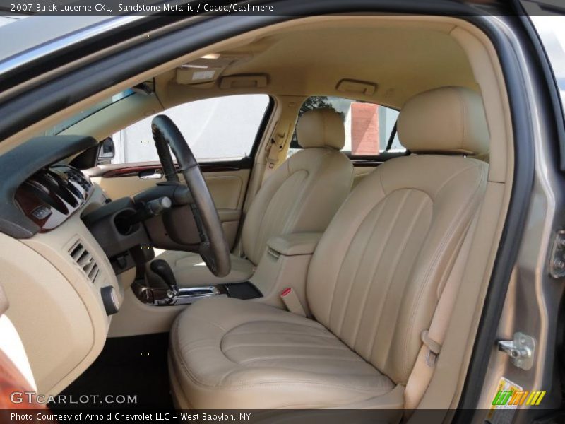 Sandstone Metallic / Cocoa/Cashmere 2007 Buick Lucerne CXL