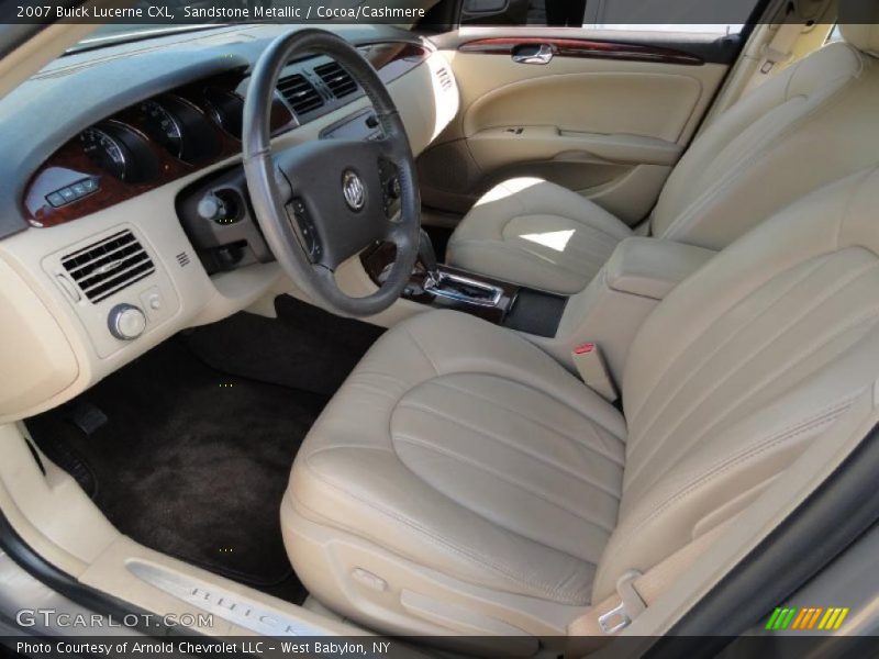 Sandstone Metallic / Cocoa/Cashmere 2007 Buick Lucerne CXL
