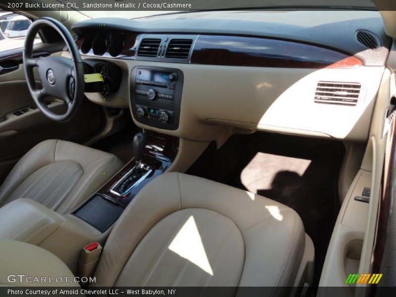 Sandstone Metallic / Cocoa/Cashmere 2007 Buick Lucerne CXL