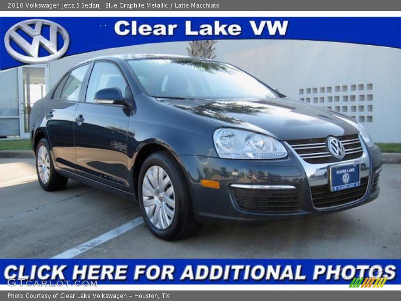 Blue Graphite Metallic / Latte Macchiato 2010 Volkswagen Jetta S Sedan