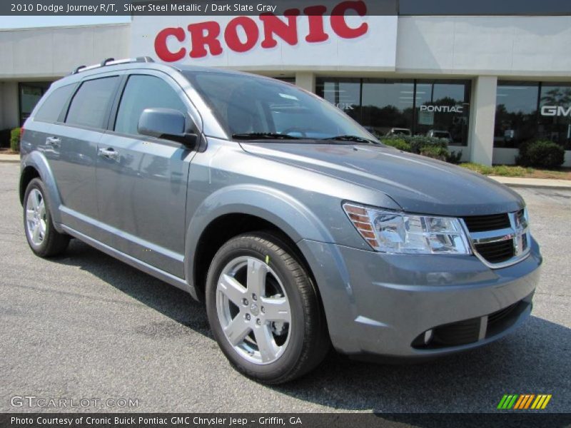 Silver Steel Metallic / Dark Slate Gray 2010 Dodge Journey R/T