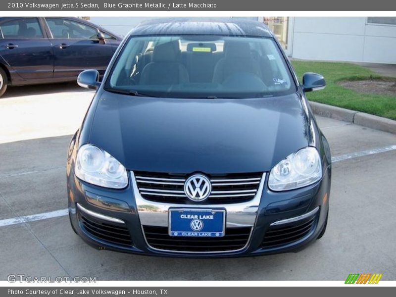 Blue Graphite Metallic / Latte Macchiato 2010 Volkswagen Jetta S Sedan