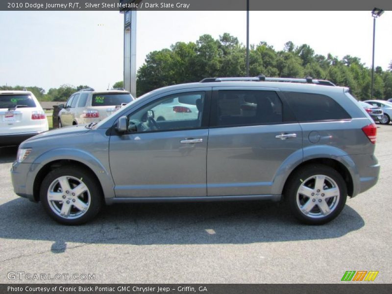Silver Steel Metallic / Dark Slate Gray 2010 Dodge Journey R/T