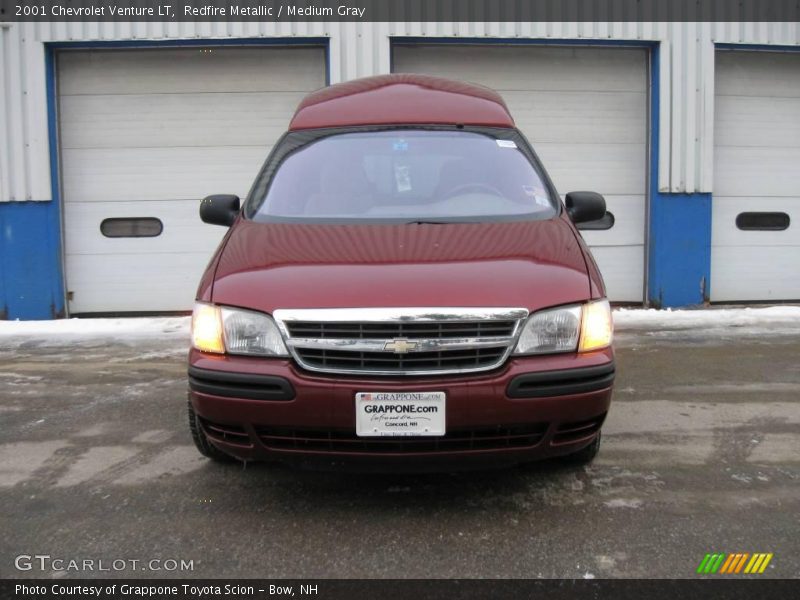 Redfire Metallic / Medium Gray 2001 Chevrolet Venture LT