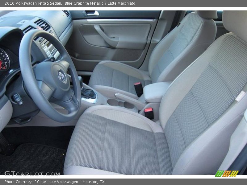 Blue Graphite Metallic / Latte Macchiato 2010 Volkswagen Jetta S Sedan