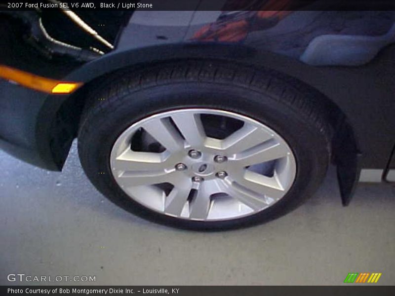 Black / Light Stone 2007 Ford Fusion SEL V6 AWD