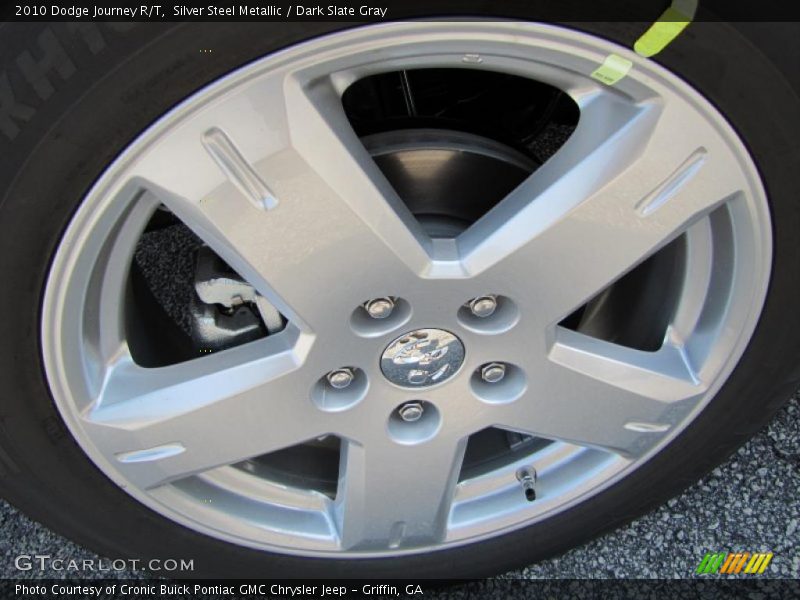 Silver Steel Metallic / Dark Slate Gray 2010 Dodge Journey R/T
