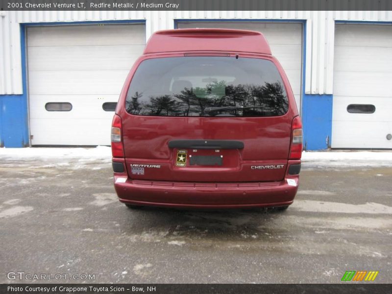 Redfire Metallic / Medium Gray 2001 Chevrolet Venture LT