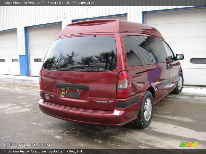Redfire Metallic / Medium Gray 2001 Chevrolet Venture LT