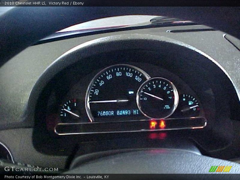 Victory Red / Ebony 2010 Chevrolet HHR LS