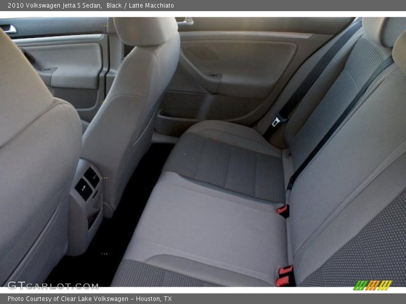 Black / Latte Macchiato 2010 Volkswagen Jetta S Sedan
