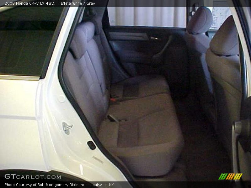 Taffeta White / Gray 2008 Honda CR-V LX 4WD