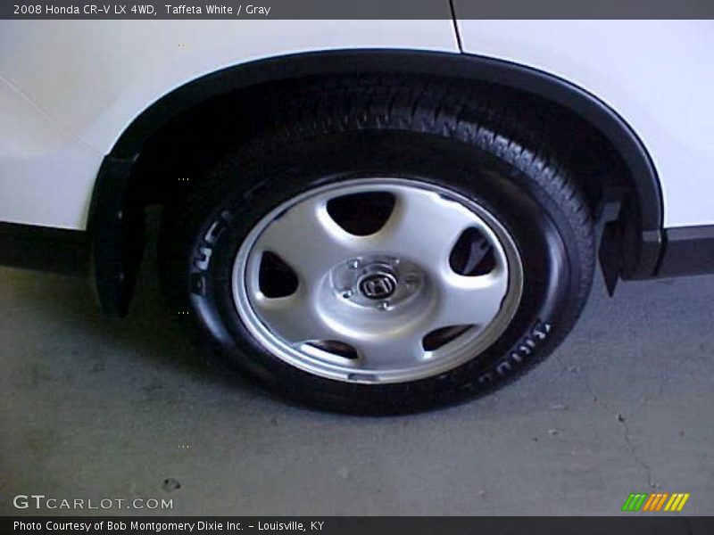 Taffeta White / Gray 2008 Honda CR-V LX 4WD