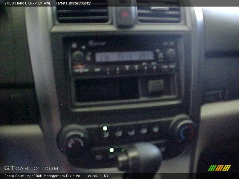 Taffeta White / Gray 2008 Honda CR-V LX 4WD