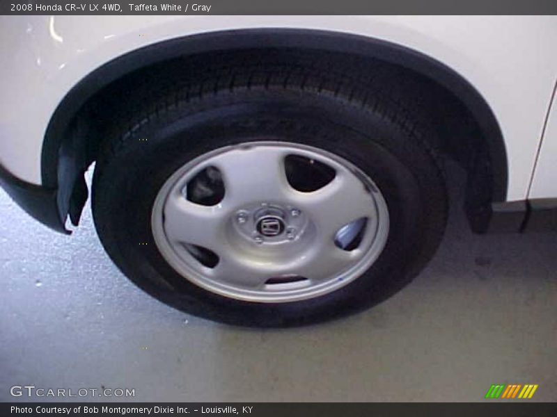 Taffeta White / Gray 2008 Honda CR-V LX 4WD