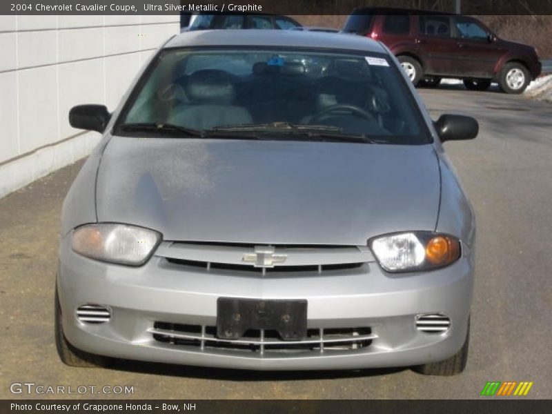 Ultra Silver Metallic / Graphite 2004 Chevrolet Cavalier Coupe