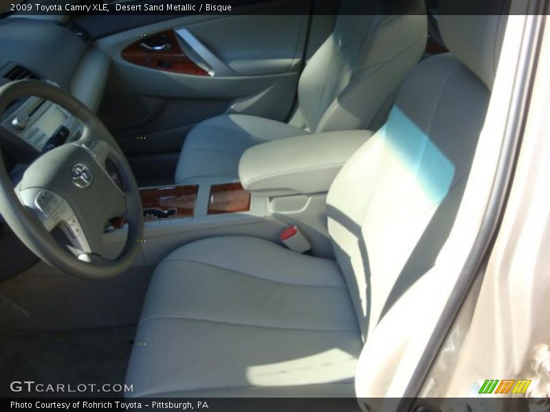 Desert Sand Metallic / Bisque 2009 Toyota Camry XLE