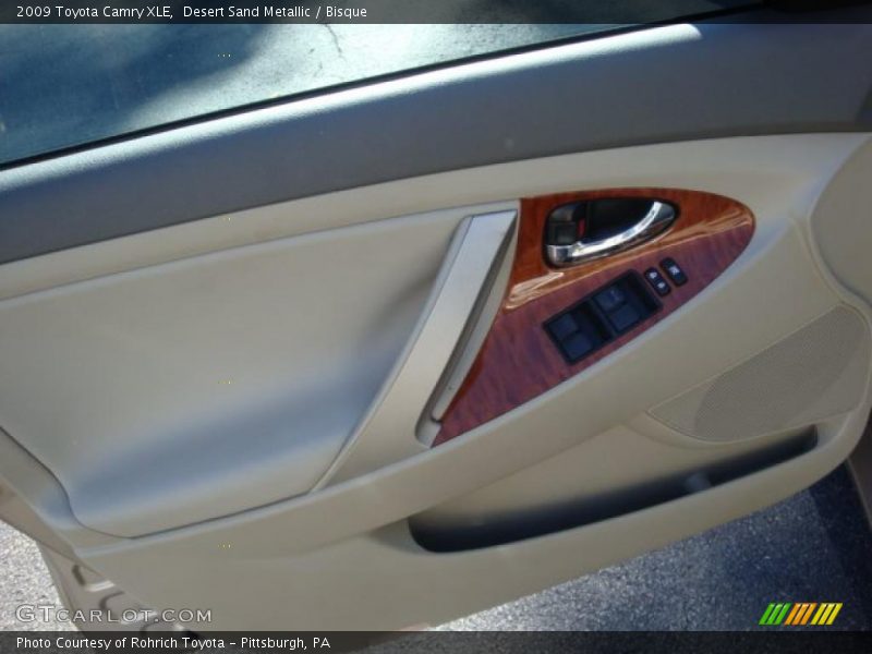 Desert Sand Metallic / Bisque 2009 Toyota Camry XLE