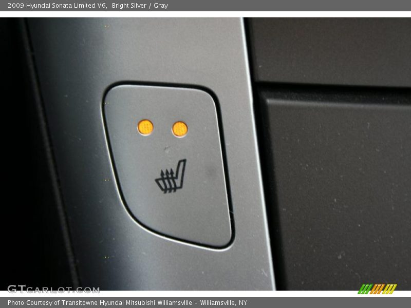 Bright Silver / Gray 2009 Hyundai Sonata Limited V6