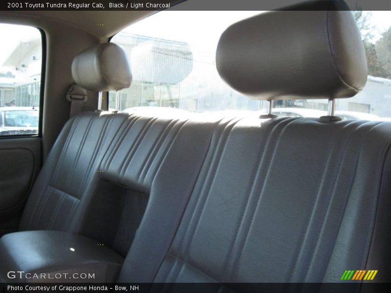 Black / Light Charcoal 2001 Toyota Tundra Regular Cab