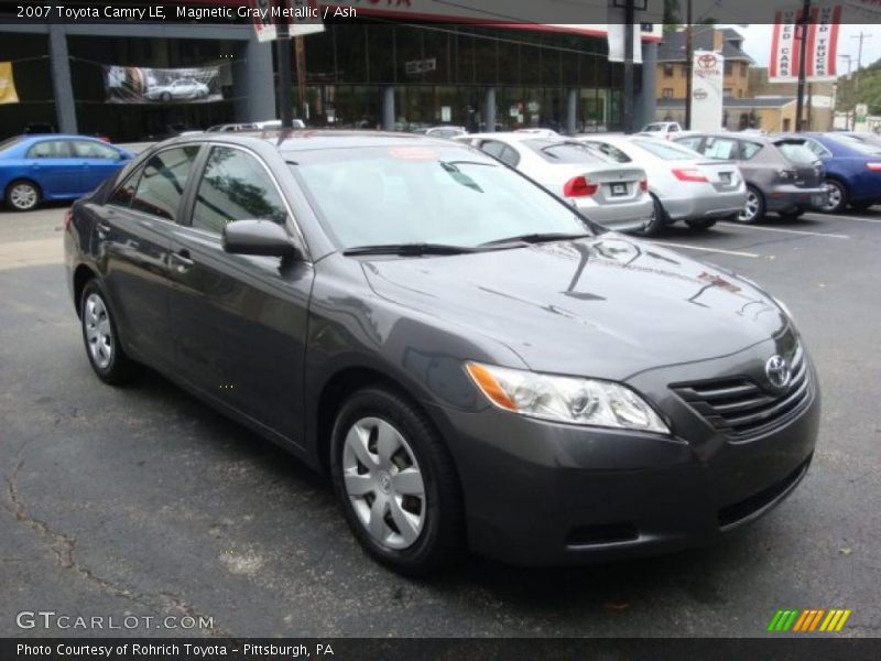 Magnetic Gray Metallic / Ash 2007 Toyota Camry LE