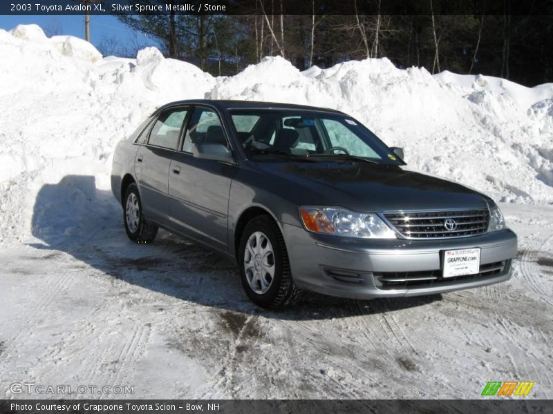 Silver Spruce Metallic / Stone 2003 Toyota Avalon XL