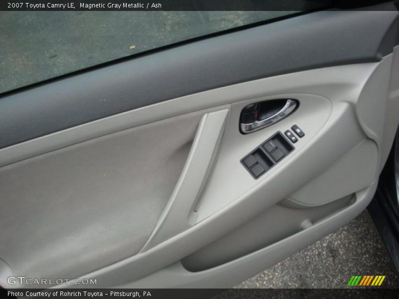 Magnetic Gray Metallic / Ash 2007 Toyota Camry LE