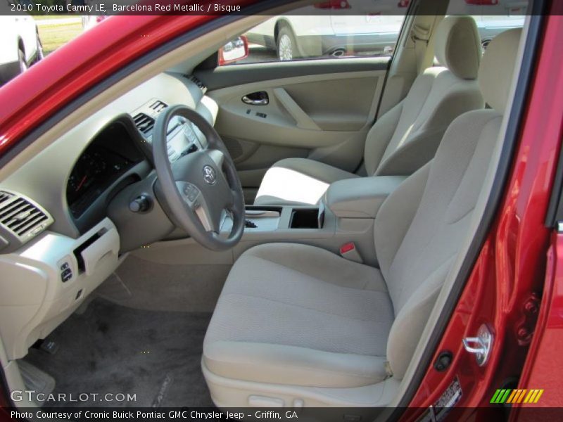 Barcelona Red Metallic / Bisque 2010 Toyota Camry LE