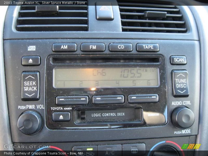 Silver Spruce Metallic / Stone 2003 Toyota Avalon XL