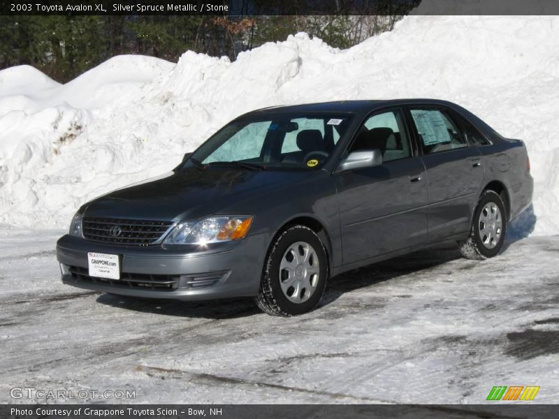 Silver Spruce Metallic / Stone 2003 Toyota Avalon XL