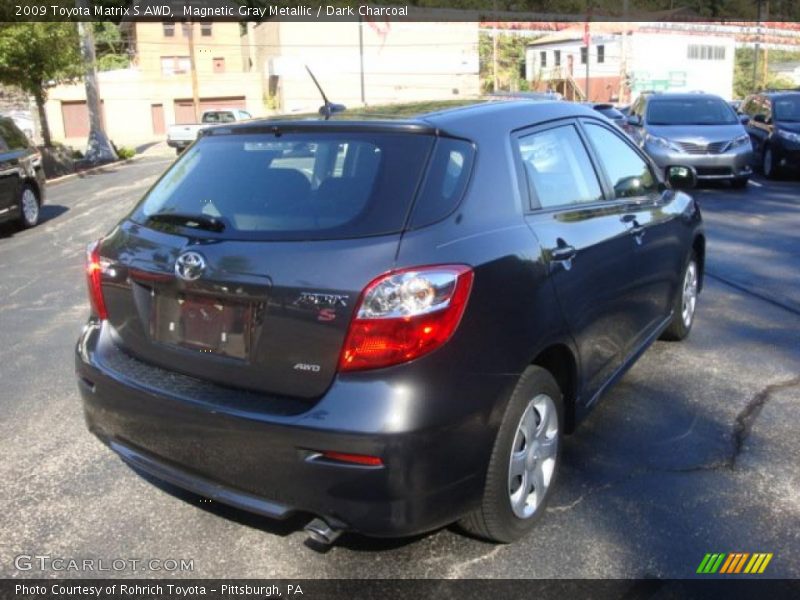 Magnetic Gray Metallic / Dark Charcoal 2009 Toyota Matrix S AWD