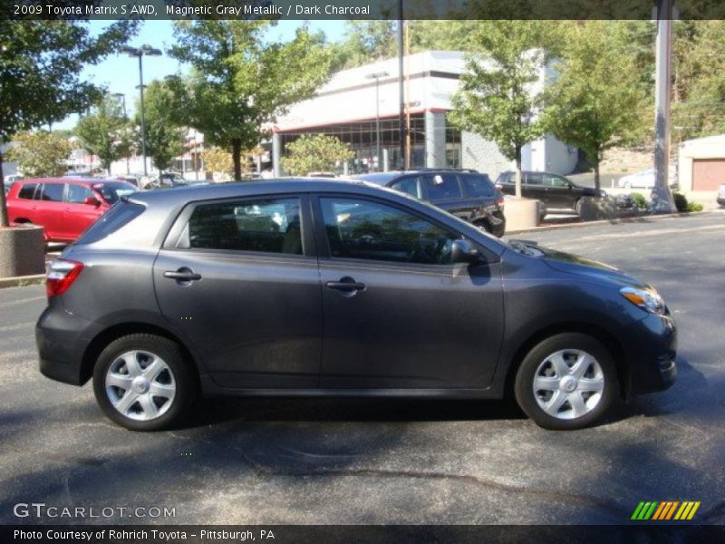 Magnetic Gray Metallic / Dark Charcoal 2009 Toyota Matrix S AWD