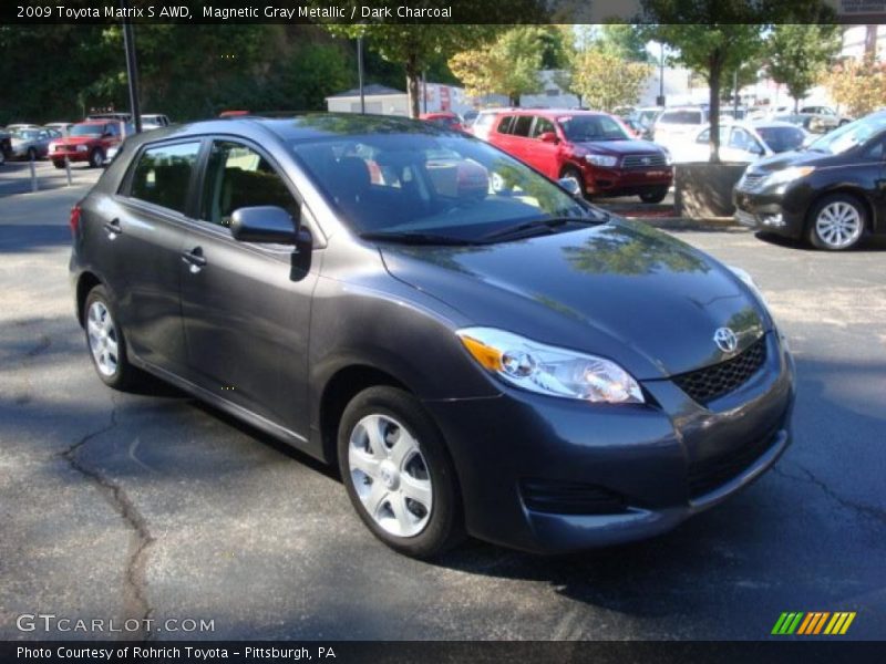 Magnetic Gray Metallic / Dark Charcoal 2009 Toyota Matrix S AWD