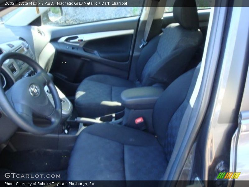 Magnetic Gray Metallic / Dark Charcoal 2009 Toyota Matrix S AWD