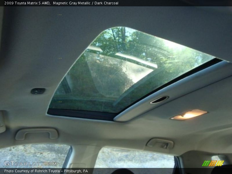 Magnetic Gray Metallic / Dark Charcoal 2009 Toyota Matrix S AWD