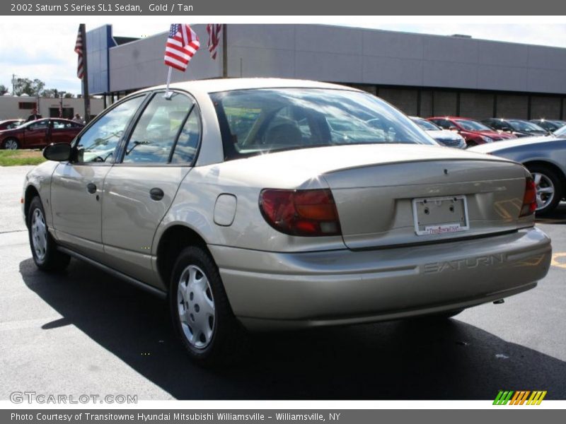 Gold / Tan 2002 Saturn S Series SL1 Sedan