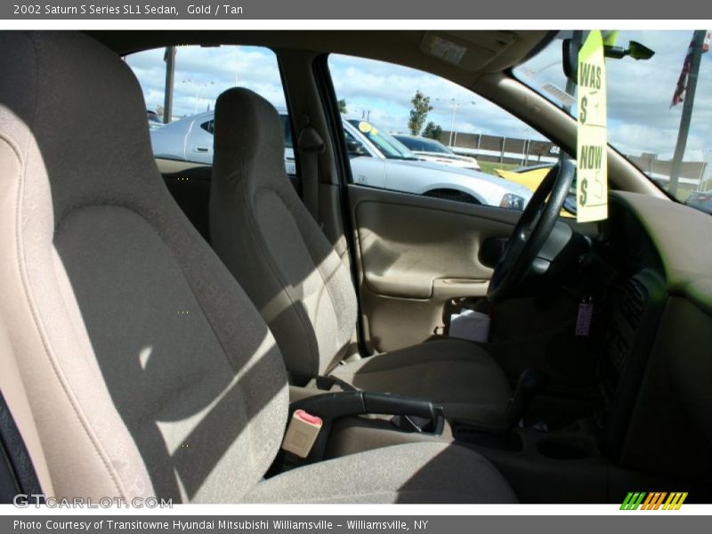 Gold / Tan 2002 Saturn S Series SL1 Sedan
